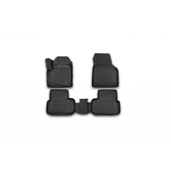 

К/с Land Rover Discovery коврики салона в салон на LAND ROVER Ленд Ровер Discovery Sport, 2014->4 шт. полиурет