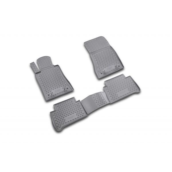 

К/с Mercedes W211 коврики салона в салон на MERCEDES MERCEDES-BENZ Мерседес W211 E-Class 2002-2009, 4 шт. (полиуретан)