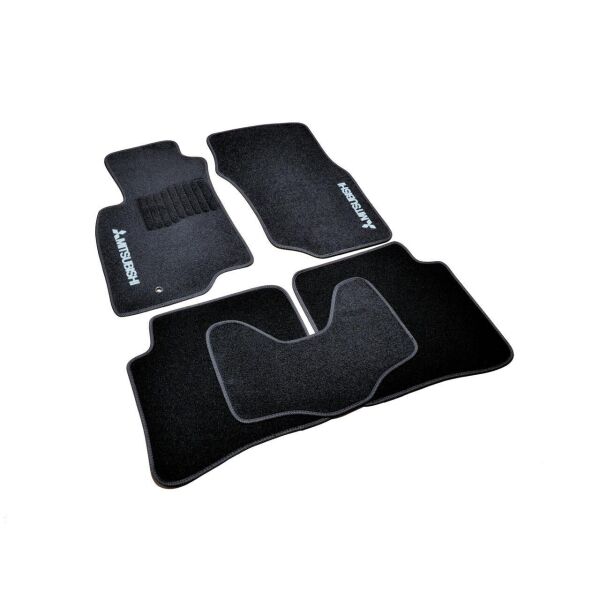 

К/с ворс Mitsubishi Lancer коврики салона в салон на MITSUBISHI Митсубиси Lancer (2003-2007) / Чёрные, кт. 5шт