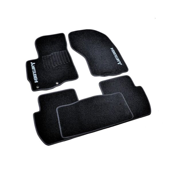 

К/с ворс Mitsubishi Outlander коврики салона в салон на MITSUBISHI Митсубиси Outlander XL (2006-2012) / Чёрные, кт. 5шт