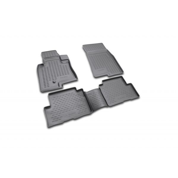 

К/с Mitsubishi Pajero коврики салона в салон на MITSUBISHI Митсубиси Pajero III 5D 1999-2006, 4 шт. (полиуретан)