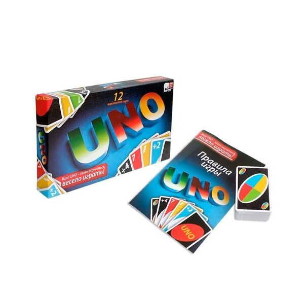 

Настольная карточная игра UNO Уно 12 вариантов эконом