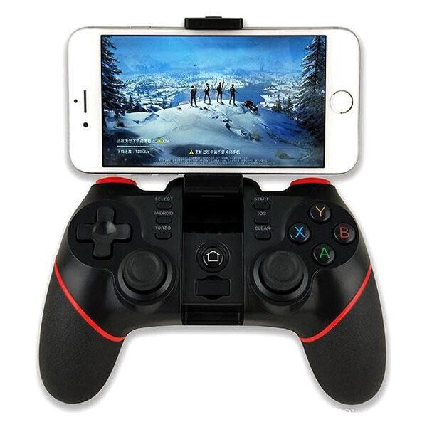 

Беспроводной джойстик Terios T-6 Bluetooth для PC iOS Android + крепление для смартфона