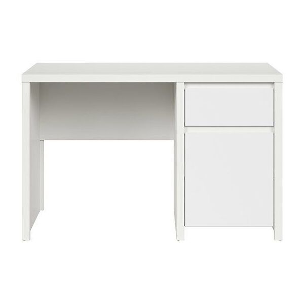 

Письменный стол BRW Kaspian S128-BIU1D1S/120-BI/BIM, белый/белый мат,