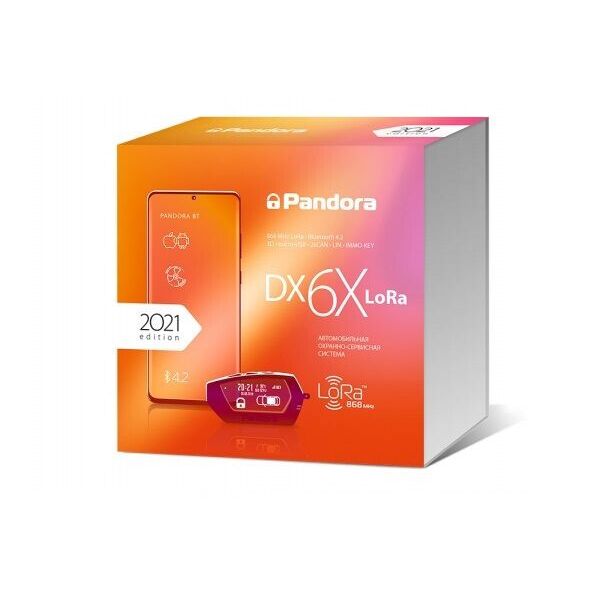 

Автосигнализация Pandora DX 6X Lora