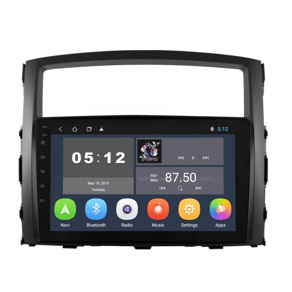 

Штатна магнитола Sound Box SB-8128-2G CA Mitsubishi Pajero Wagon IV Rokford CarPlay.Android Auto