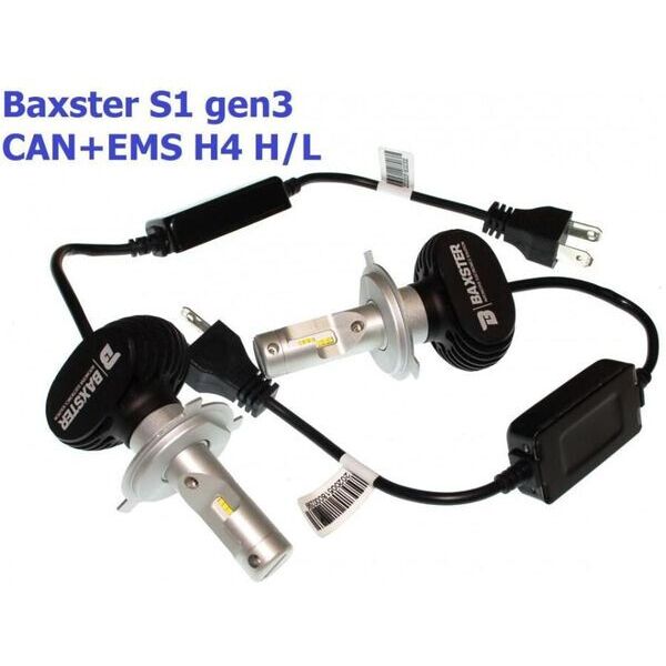 

Светодиодные автолампы Baxster S1 gen3 H4 H / L 5000K CAN + EMS