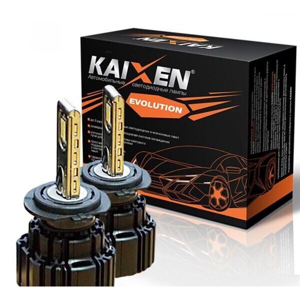 

Светодиодные автолампы Kaixen EVO H7 4800K 50W