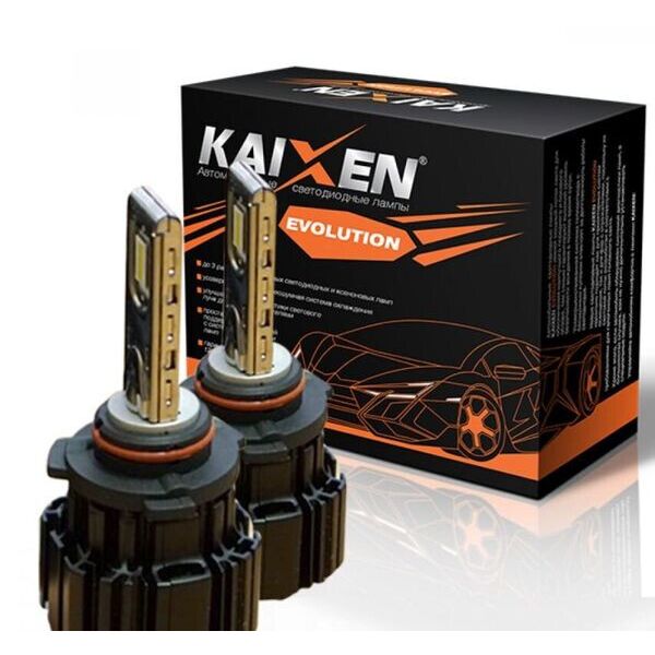 

Светодиодные автолампы Kaixen EVO H10 / HB3 (9005) 6000K 50W