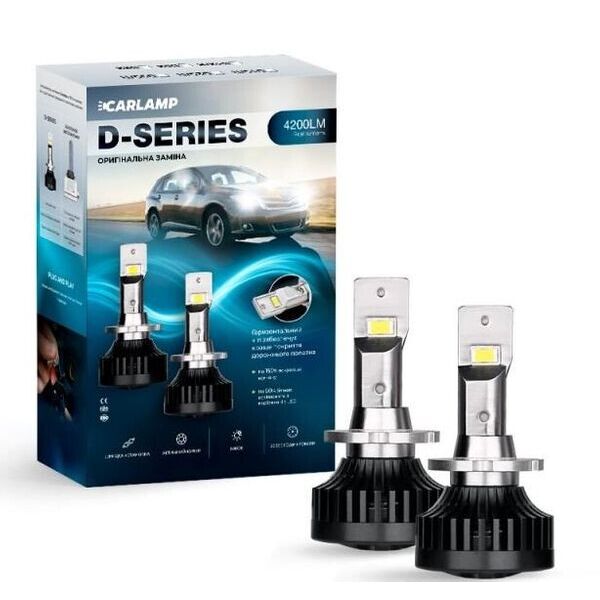 

Светодиодные автолампы Carlamp D-Series D2S / R 4200LM 6000K