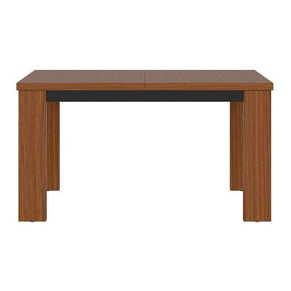 

Обеденный стол BRW Arosa S346-STO / 140 / A-DABR / CAP, дуб коричневый / черный глянец,