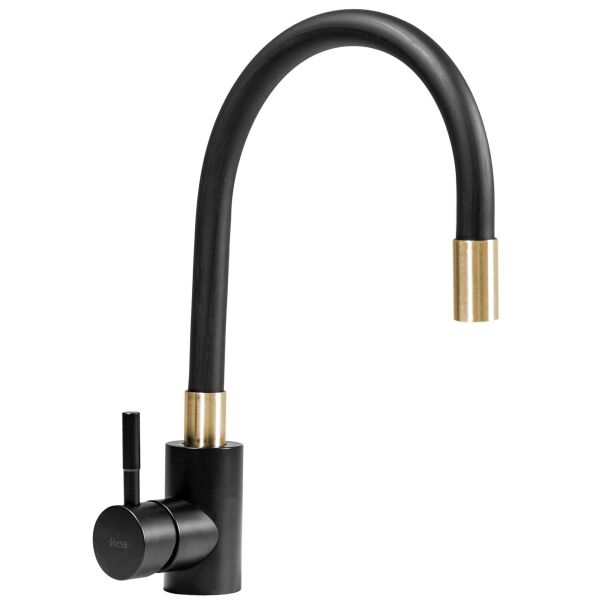 

Смеситель для кухни Rea Clever black gold REA-B5219, Черный