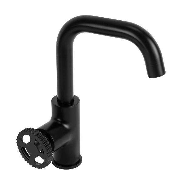 

Смеситель для кухни Rea Vertigo side black черный высокий REA-B8767, Черный