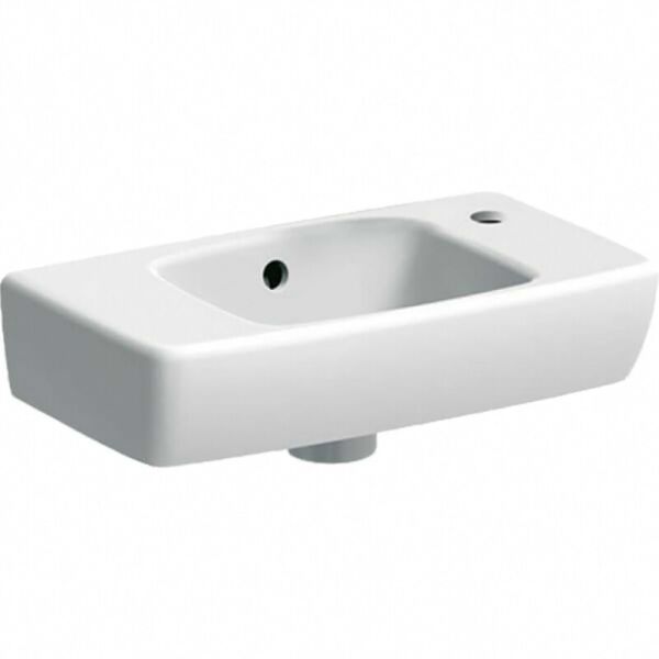 

Умывальник Geberit Selnova Compact 45x25 500.318.01.1 правый, Белый