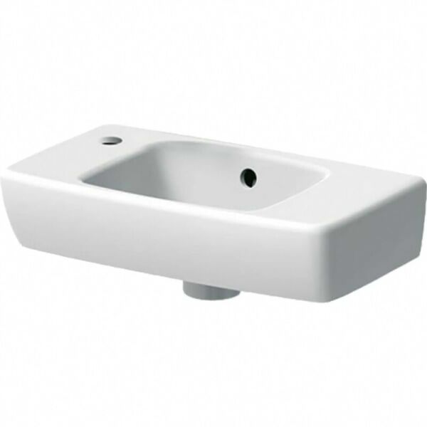 

Умывальник Geberit Selnova Compact 45x25 500.319.01.1 левый, Белый