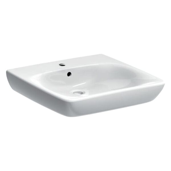 

Умывальник Geberit Selnova Square Comfort 55x55 500.302.01.1, Белый