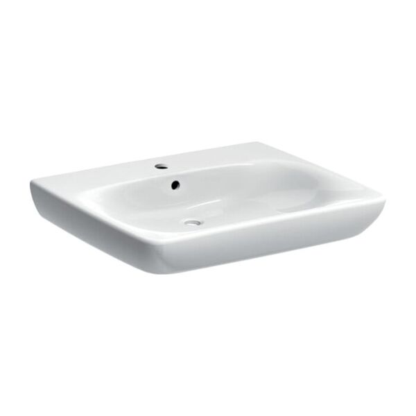 

Умывальник Geberit Selnova Square Comfort 65x55 500.292.01.1, Белый