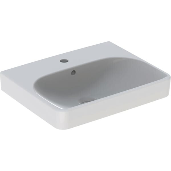 

Умывальник Geberit Smyle Square 55x44 500.259.01.1, Белый