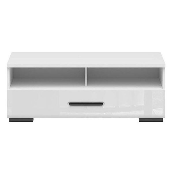 

ТВ тумба BRW Assen S513-RTV1S/4/10-BI/BIP, белый/белый глянцевый
