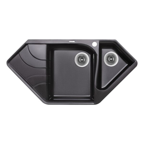 

Кухонная мойка з додатковою чашею Lidz 1000x500/225 BLM-14 (LIDZBLM141000500225)