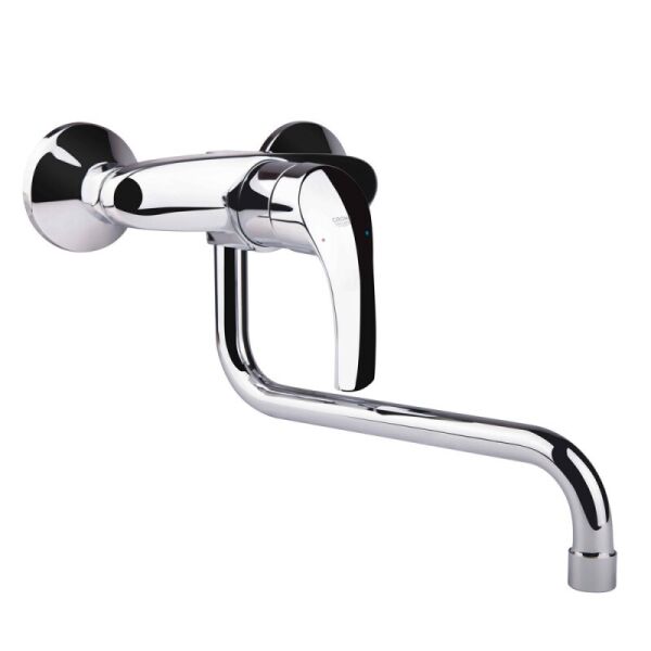 

Кухонный смеситель настенный Grohe Eurosmart 32224002 хром (34812)