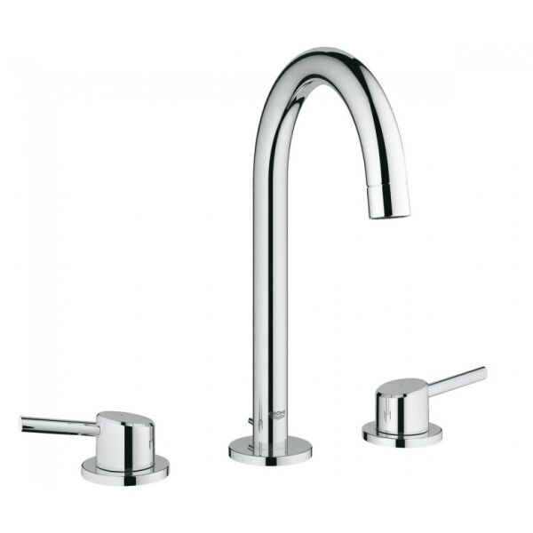 

Смеситель для раковины на 3 отверстия двухвентильный GROHE Concetto 20216001 хром (58116)
