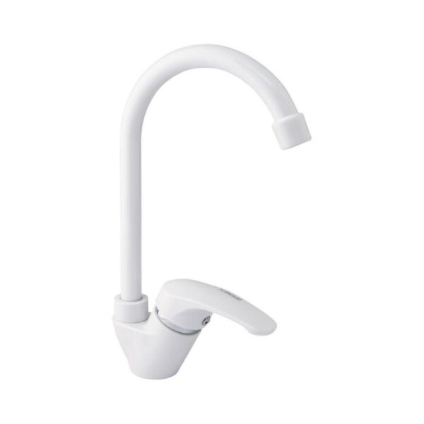 

Смеситель для кухни Brinex 36W 007 BRIN36W007 белый (79673)
