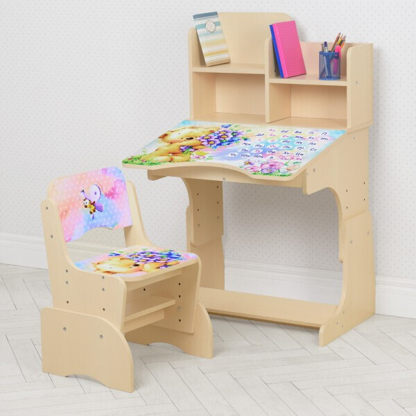 

Парта Bambi В 2071-54-5 Мишка,венге