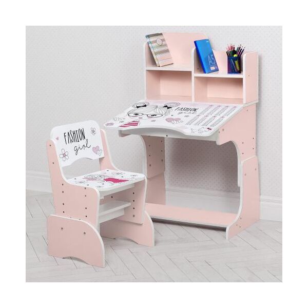 

Парта Bambi W 2071-99-2 розовый