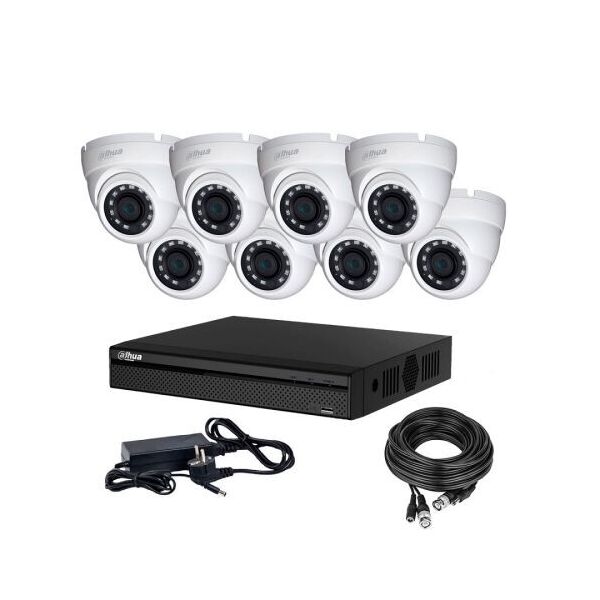 

Комплект видеонаблюдения Dahua HDCVI-8D 2K KIT