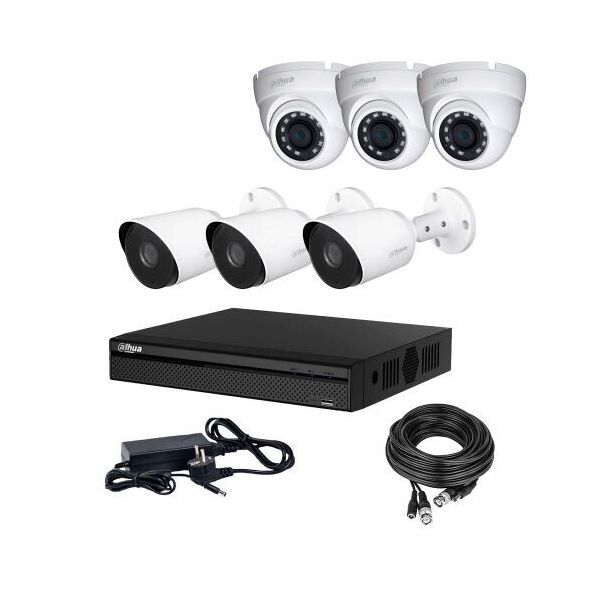 

Комплект видеонаблюдения Dahua HDCVI-33WD 2K KIT