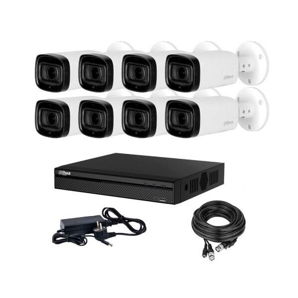 

Комплект видеонаблюдения Dahua HDCVI-8W 2K PRO KIT