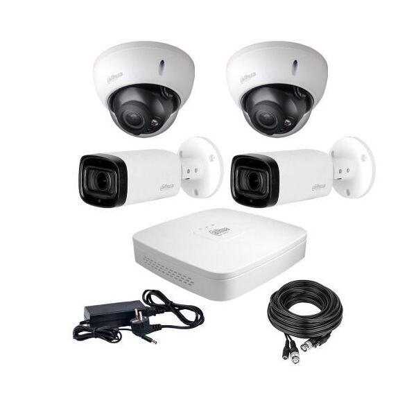 

Комплект видеонаблюдения Dahua HDCVI-22WD 2K PRO KIT