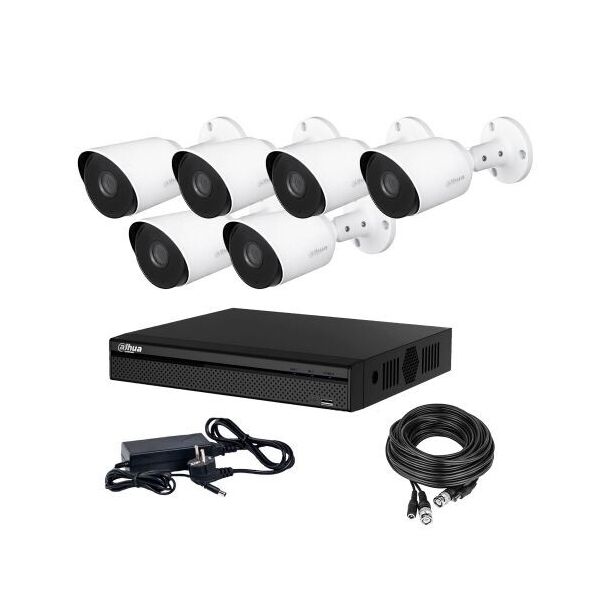 

Комплект видеонаблюдения Dahua HDCVI-6W 2K KIT + HDD1000