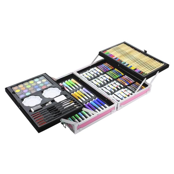 

Набор для детского творчества и рисования Painting Set 145 предметов Pink