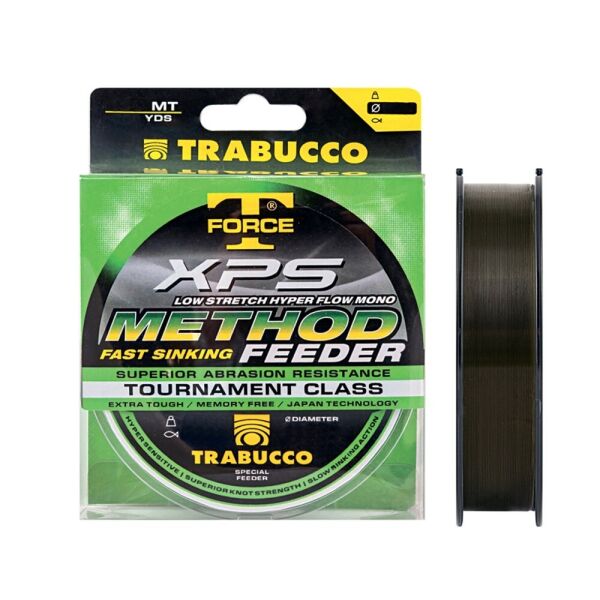

Леска Trabucco T-Force XPS Method Feeder 0,255мм 7,95кг 150м