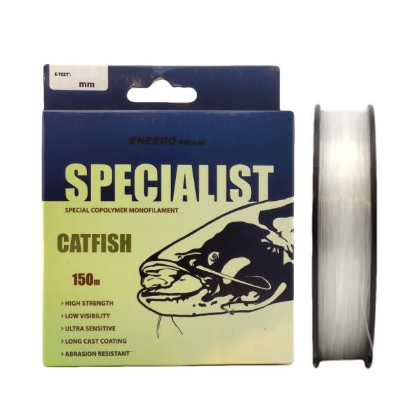 

Леска Energofish Catfish Clear 0.6мм 34,5кг 150 м