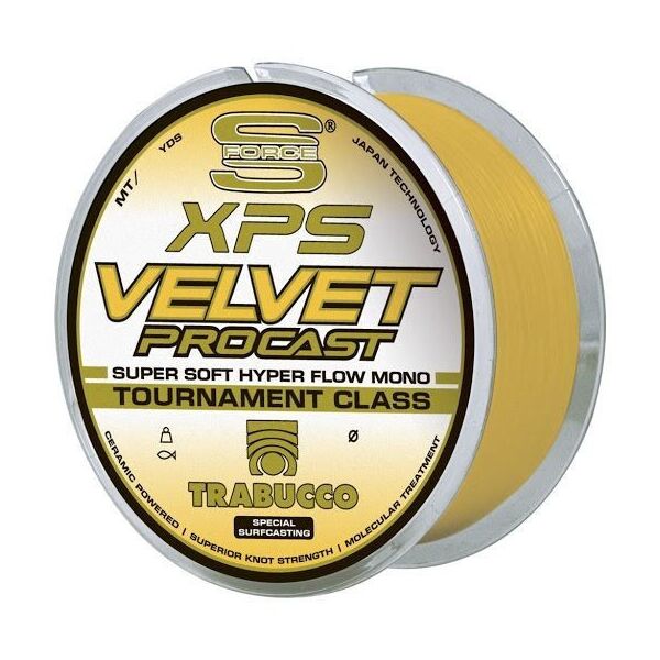 

Леска Trabucco S-Force XPS VELVET PRO CAST 300м 0,25мм 6,67кг