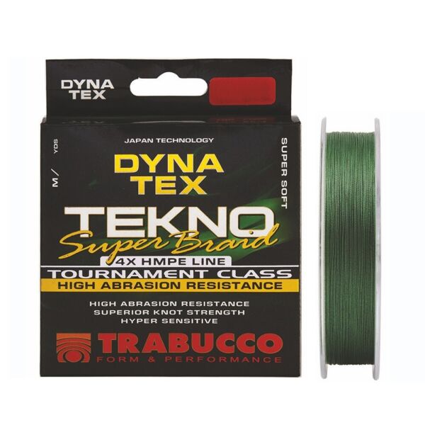 

Шнур Trabucco Dyna-Tex Tekno Super Braid #1.0 0,165мм 18lb 8,16кг 135м