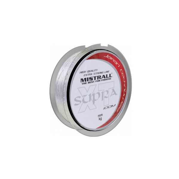 

Леска Mistrall SUPRA XT 0,28мм 10,3кг 100м