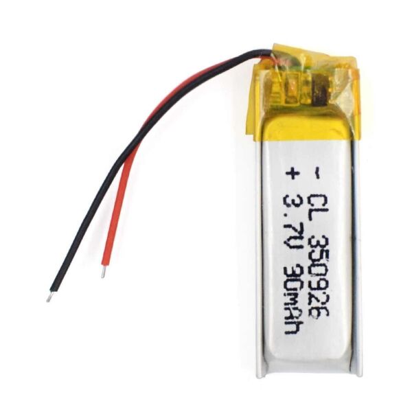 

Аккумулятор 350926 Li-Pol для Bluetooth гарнитуры Серебристый 90mah 3.7V (1302214218)