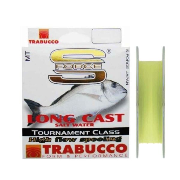 

Леска Trabucco S-Force Long Cast 150м 0,2мм 5,55кг