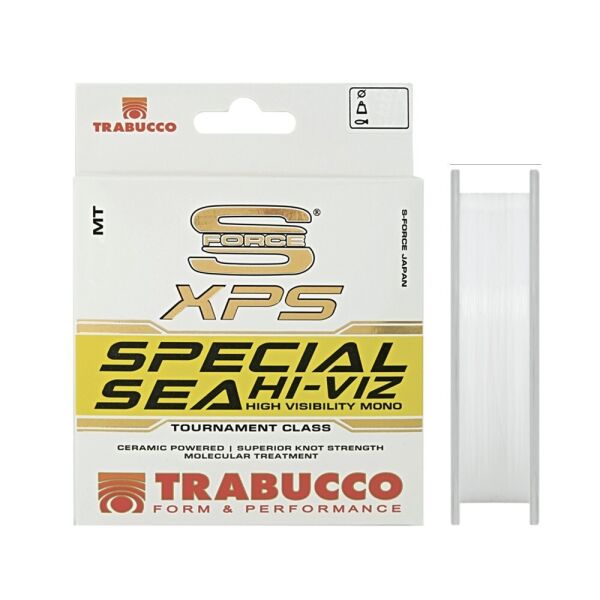 

Леска Trabucco S-Force XPS SPECIAL SEA HI-VIZ 0,25мм 6,67кг 600м