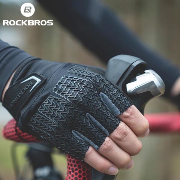 

Велоперчатки Rockbros Pro S169 M size Black (1609204213)