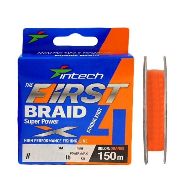 

Шнур плетенный Intech First Braid X4 #1 0.165мм 6.81кг 150м
