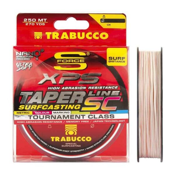 

Леска конусная Trabucco SF Surfcasting TAPER LINE 0,20-0,57мм 5,42-32,5кг 250м