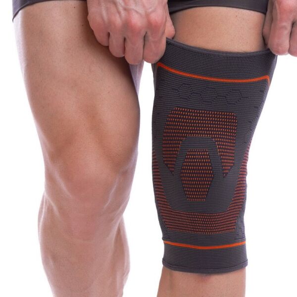 

Компрессионные наколенники EnjoyFit Sibote KS 1 шт. - Бандаж для коленного сустава L-XL, Черный/Оранжевый (2109204213)