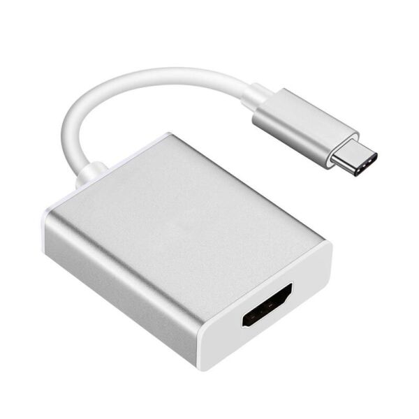 

Адаптер USB 3.1 Type-C to HDMI, конвертер 720p/1080p (Silver) STLab