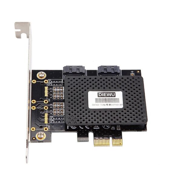 

Контроллер DIEWU PCI-E to 2x SATA III