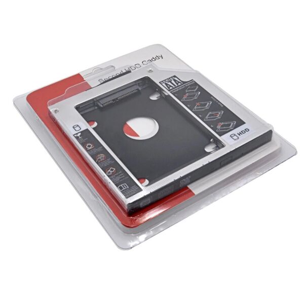 

Карман для второго HDD/SSD вместо DVD привода (Optibay Caddy 9.5мм)